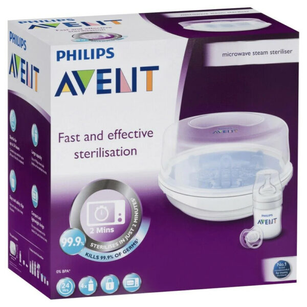 دستگاه استریل بخار مایکروویو برند اونت avent