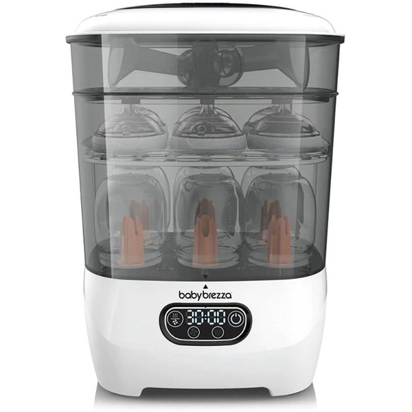 دستگاه استریل و خشک کن شیشه شیر برند بیبی برزا baby brezza