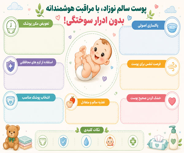 بدون ادرار سوختگی
