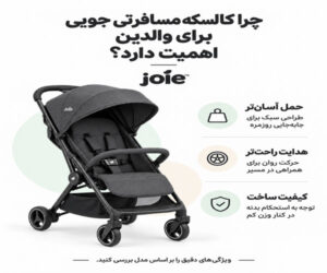چرا کالسکه مسافرتی جویی برای والدین اهمیت دارد؟